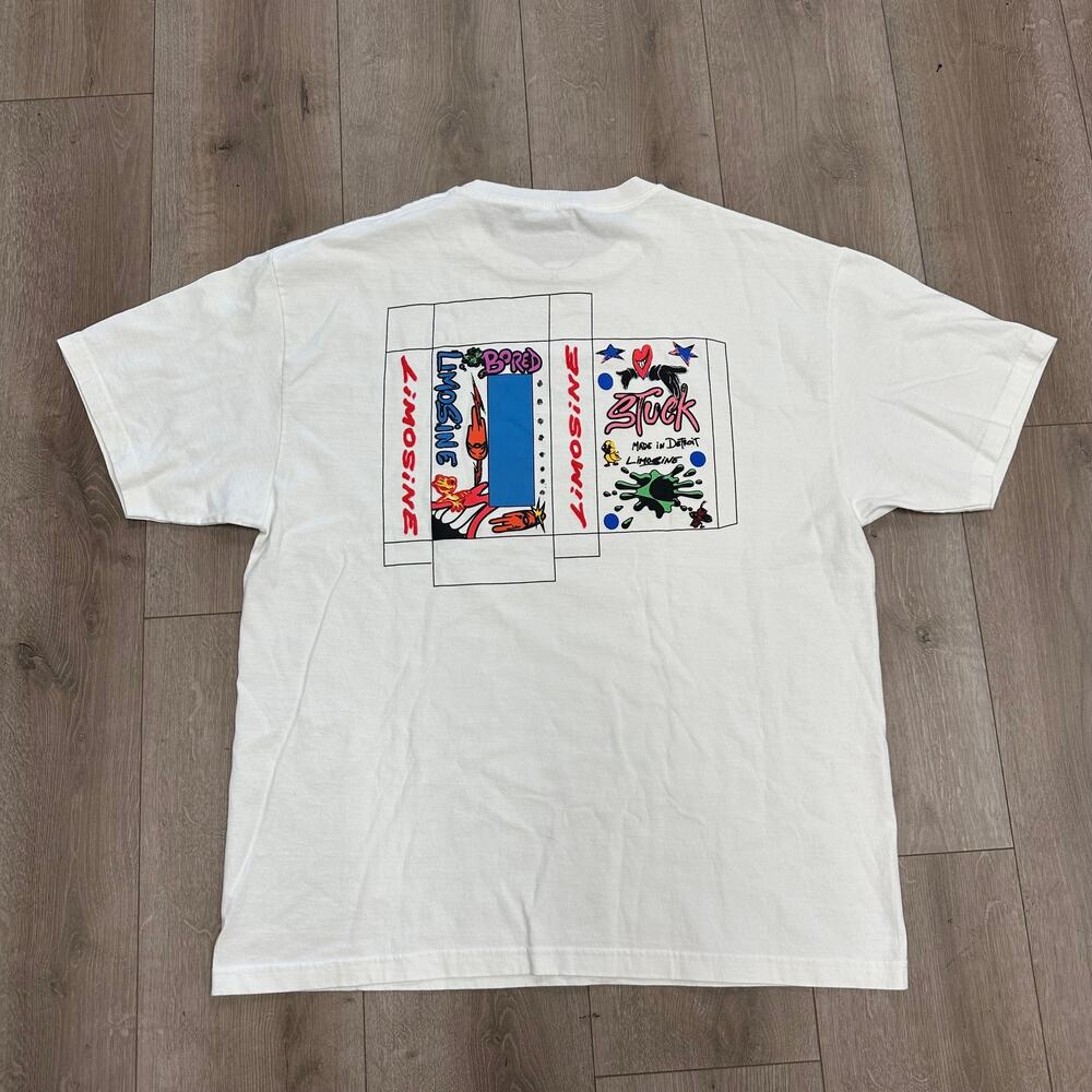 Matty Boy limousine skate Casper tee t shirt White size XL SF